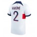Günstige Paris Saint-Germain Achraf Hakimi #2 Auswärts Fussballtrikot 2023-24 Kurzarm